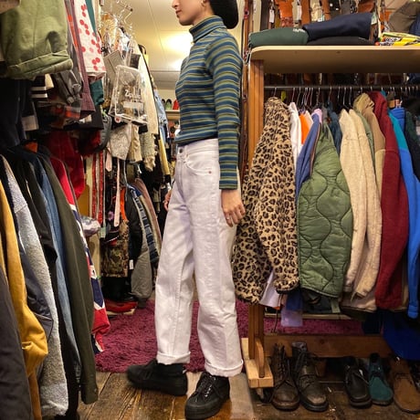 [USED] マルチボーダータートルKNIT♡