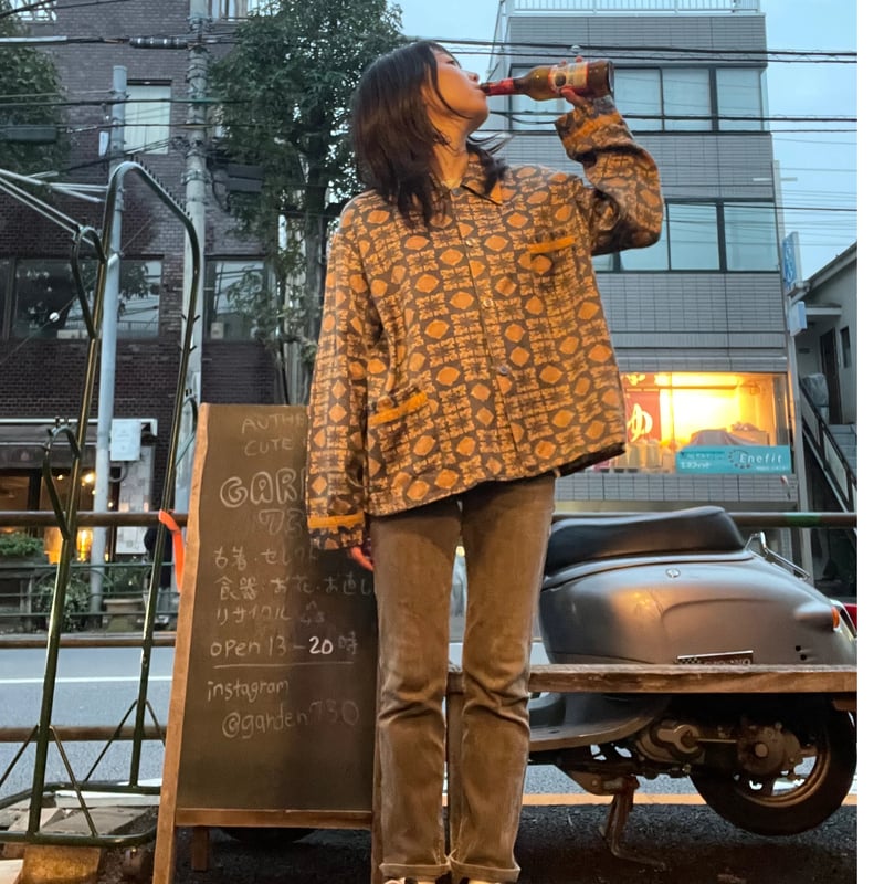 USED] 渋柄 パジャマshirt | garden730