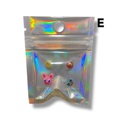 [BENICOTOY] ミニ みみかざり (ピアス) 4つ入り