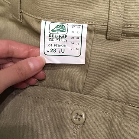 [USED] RED KAP ワークパンツ