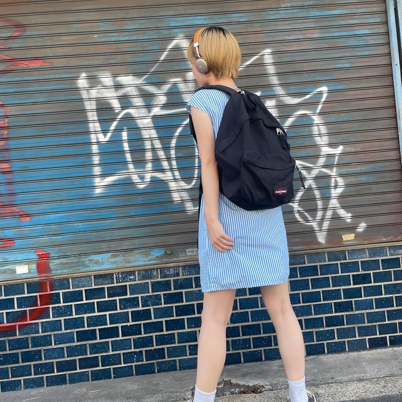 todayful スカイブルー ストライプ ワンピース38 USED] A.P.C. ブルーストライプワンピース | garden730