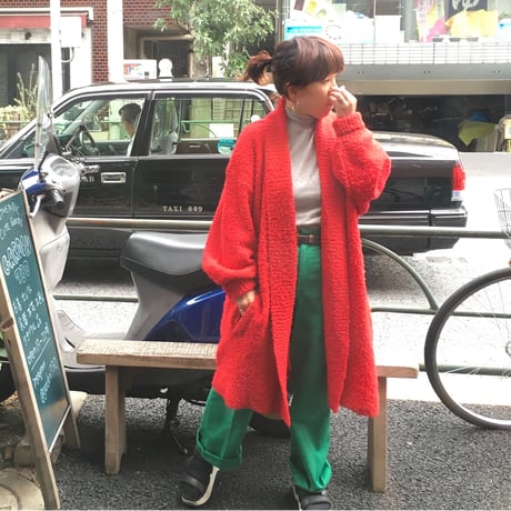 [USED] ニットガウンコート