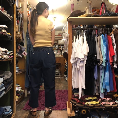 [USED] RALPH LAUREN クロップドパンツ