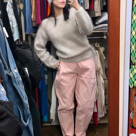 [USED]good ivory モヘア ラグラン KNIT 🥣♡
