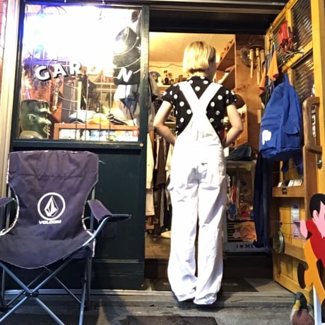 [USED] OLD WHITE オーバーオール