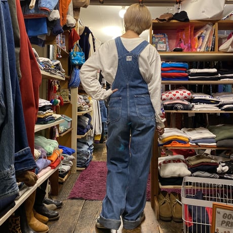 [USED] 70's Lee DENIM OVERALL♡
