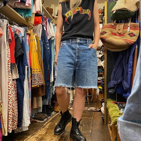 [USED] Levis 26505 CUTOFF DENIM / W31 made in USA！