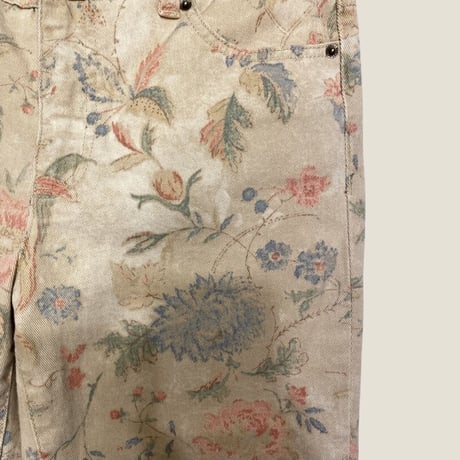 [USED]  Ralph Lauren 花柄デニム