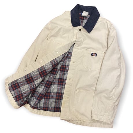 [USED]  Dickies アイボリーのカバーオール