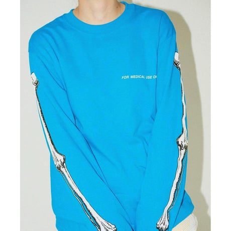 [CHEAP TIME$]  袖ROGO Tee  -BONE-