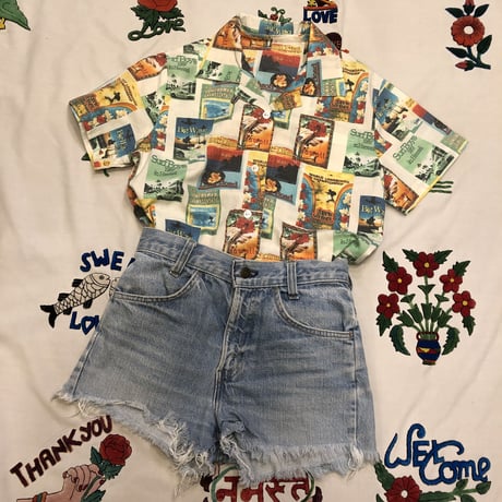 [USED] 70's Levi's DENIM SHORTS
