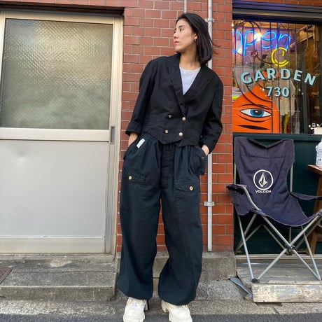 [USED] linen/cottonSHORT JACKET♡