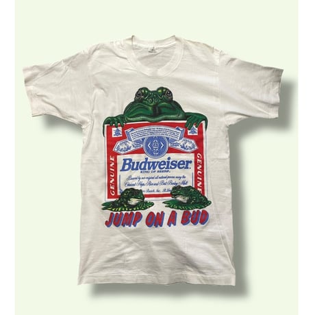 [USED] vintage BUD Tee🍺