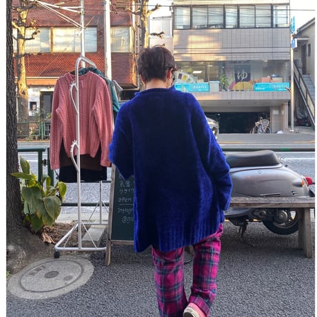 [USED] ベロアモールニット