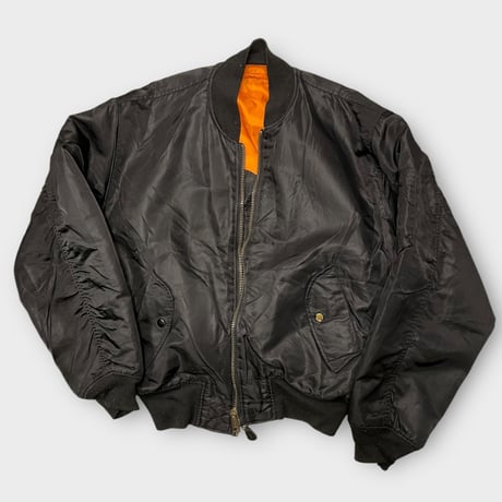 [USED]  ダメージ BLACK MA-1