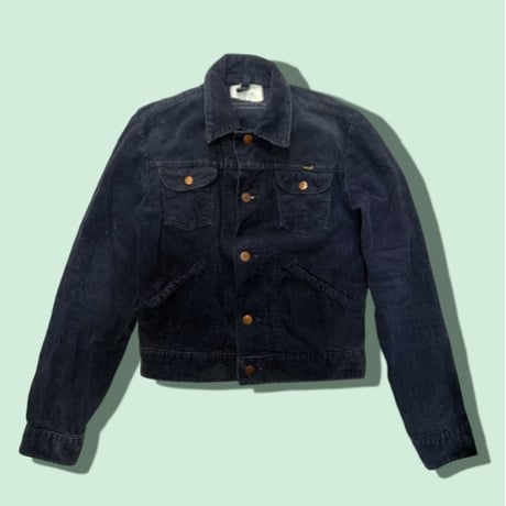 [USED]  OLD wranglerコーデュロイ JKT♡NAVY