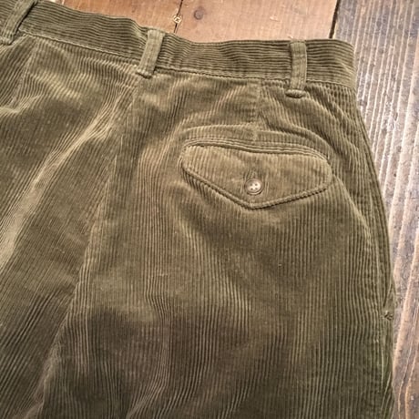 [USED] Calvin Klein 2タックコーデュロイパンツ