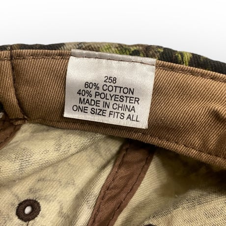 [USED] RealTreeのCAMO柄CAP