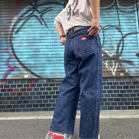[USED] Dickies DENIM  W30 cutoff