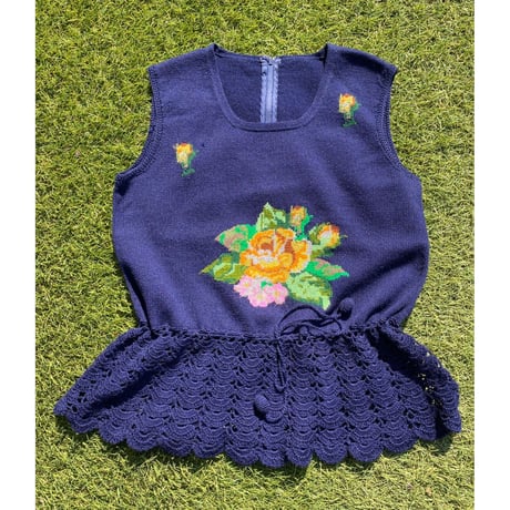 [USED] ノースリーブニット TOPS