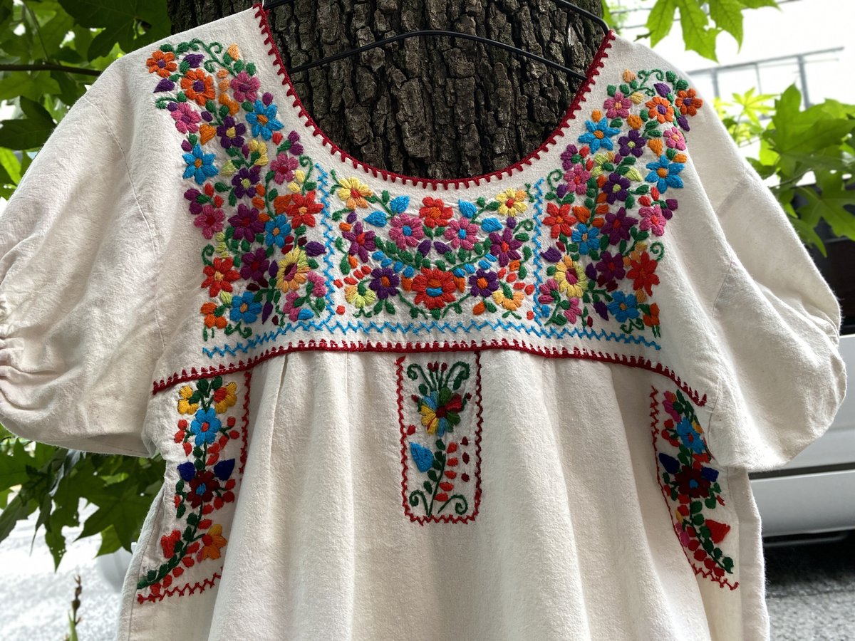 USED] vintage メキシカン 刺繍チュニック | garden730