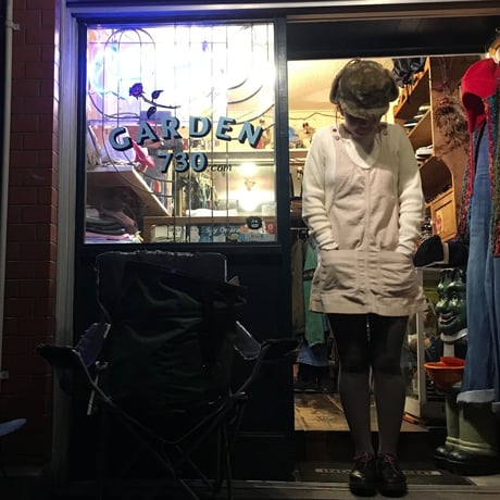 [USED] クリーム色☃️コーデュロイジャンパースカート