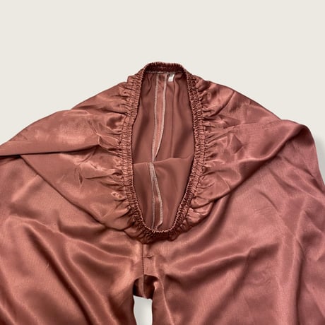 [USED] ROSE PINK SATIN PANTS♡