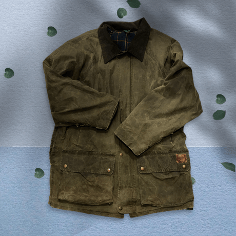 [USED] Euro vintage オイルド JKT "LEDERTYS"