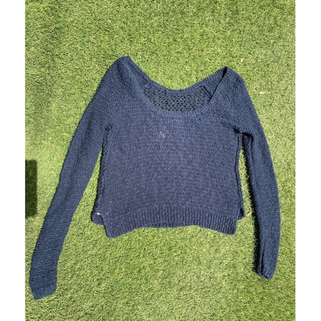 [USED] Abercrombie&Fich かぎ編み COTTON ニット
