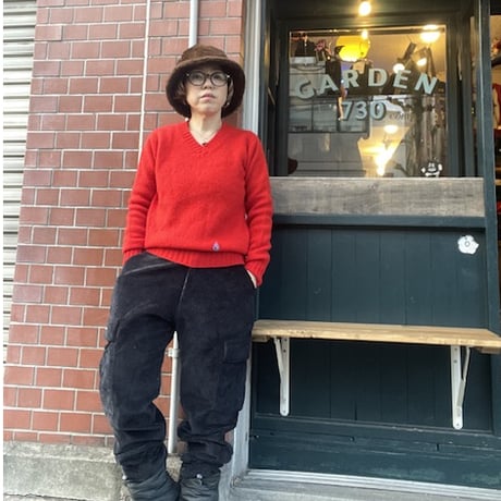 [USED]SHETLAND Vネックニット
