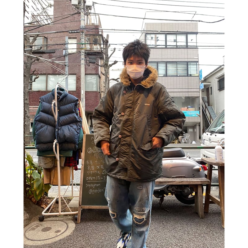 Schott N-3B/ 3102019 ショット ナイロン フライトジャケット ショット NYC N-3B ジャケット（セージ）/Schott NYC N-3B