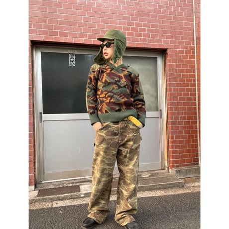 [USED] 迷彩! ARMY リブ ニット
