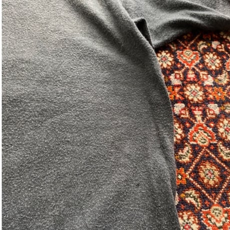 [USED] vintage 褪せBLK プリントTee