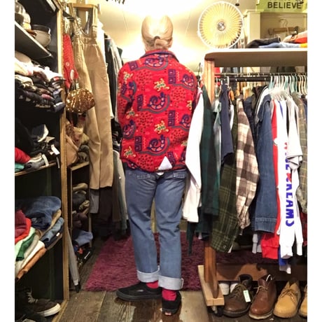 [USED] L.L.Bean サイケデリック フリース