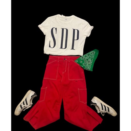 [USED] SDP × GAP ロゴ Tee 💙