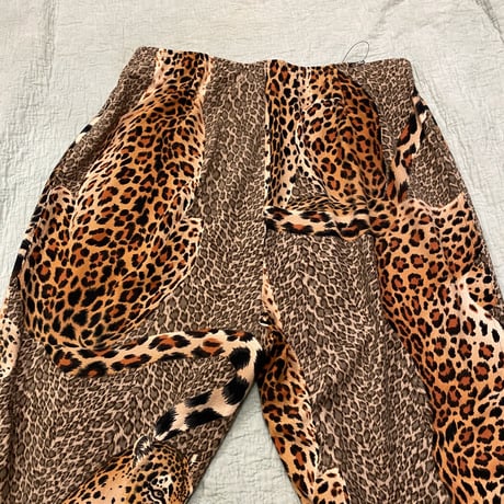 [USED] レオパードクロップド丈イージーPANTS！