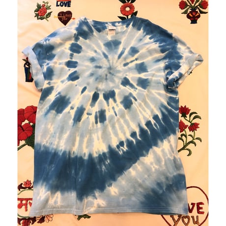 [USED] タイダイTee / BLUE