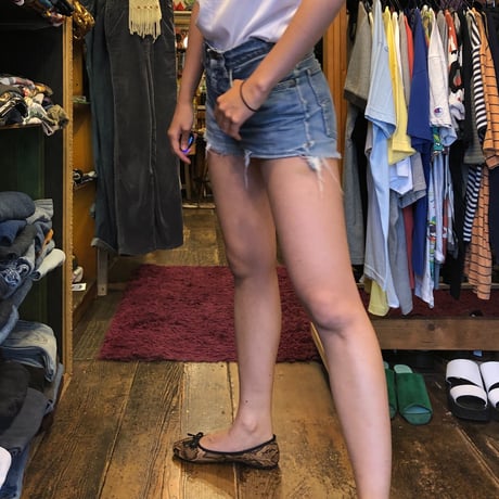 [USED] LEVIS BIG "E”! CUTOFF DENIM / W28