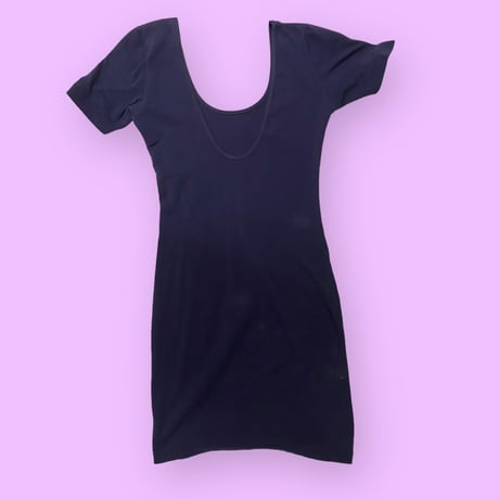 [USED] アメアパ navy タイトワンピース💙💜