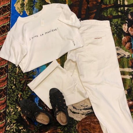 [USED] EURO Carhartt WHITE-Pants