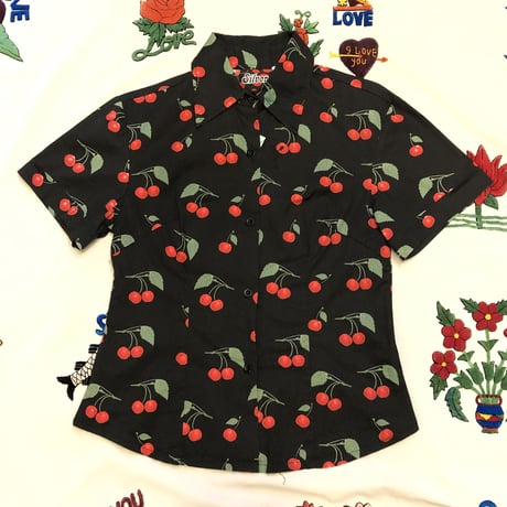 [USED]  CHERRY🍒  S/S SHIRT！