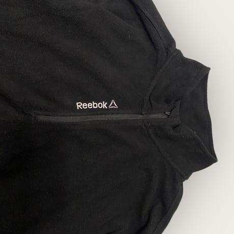 [USED] "Reebok" フリース HALF ZIP TOPS