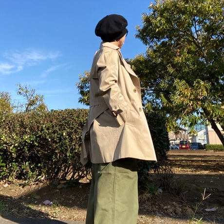 [USED] BURBERRY ハンガー付ショートトレンチコート！