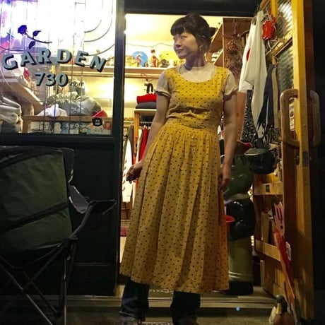 [USED] MADE IN FRANCE🇫🇷小花柄ワンピース