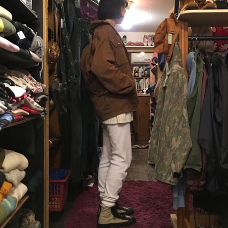 [USED] made in ITALY.  vintage COTTON PARKA
