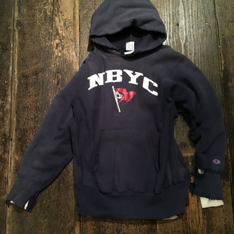 [USED] 90's リバース ダメージパーカー