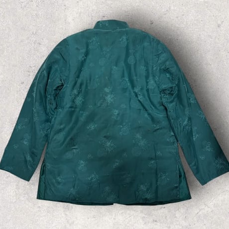 [USED] DEAD STOCK ！SILK 中綿 CHINA チャイナJKT