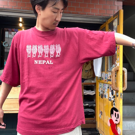 [USED] NEPAL "YAK" SOUVENIR S/S TEE