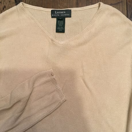 [USED] Ralph Lauren 100%SILKニット