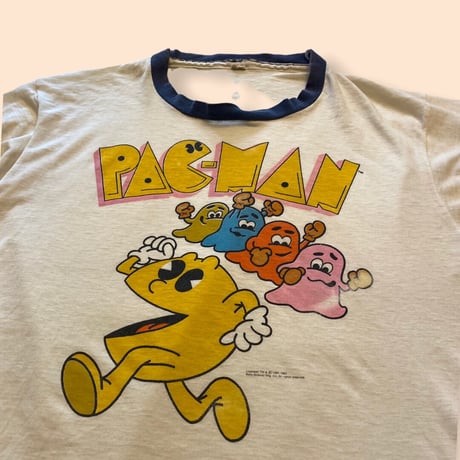 [USED] Vintage PAC-MANトリムTee